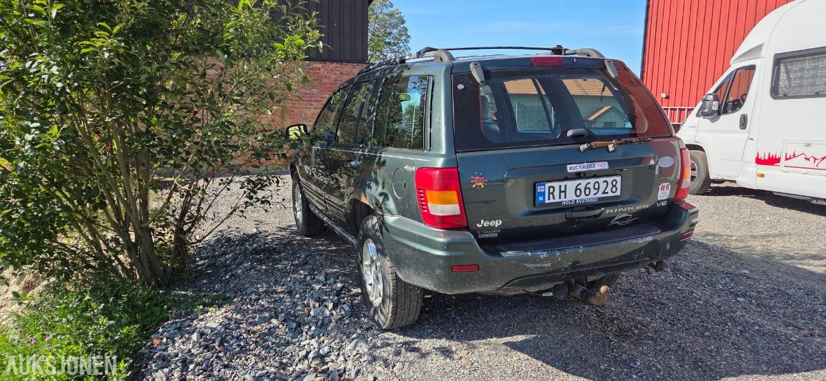2000 Jeep GRAND CHEROKEE 4.7 220hk 4WD AUTOMAT HENGERFESTE DELEBIL